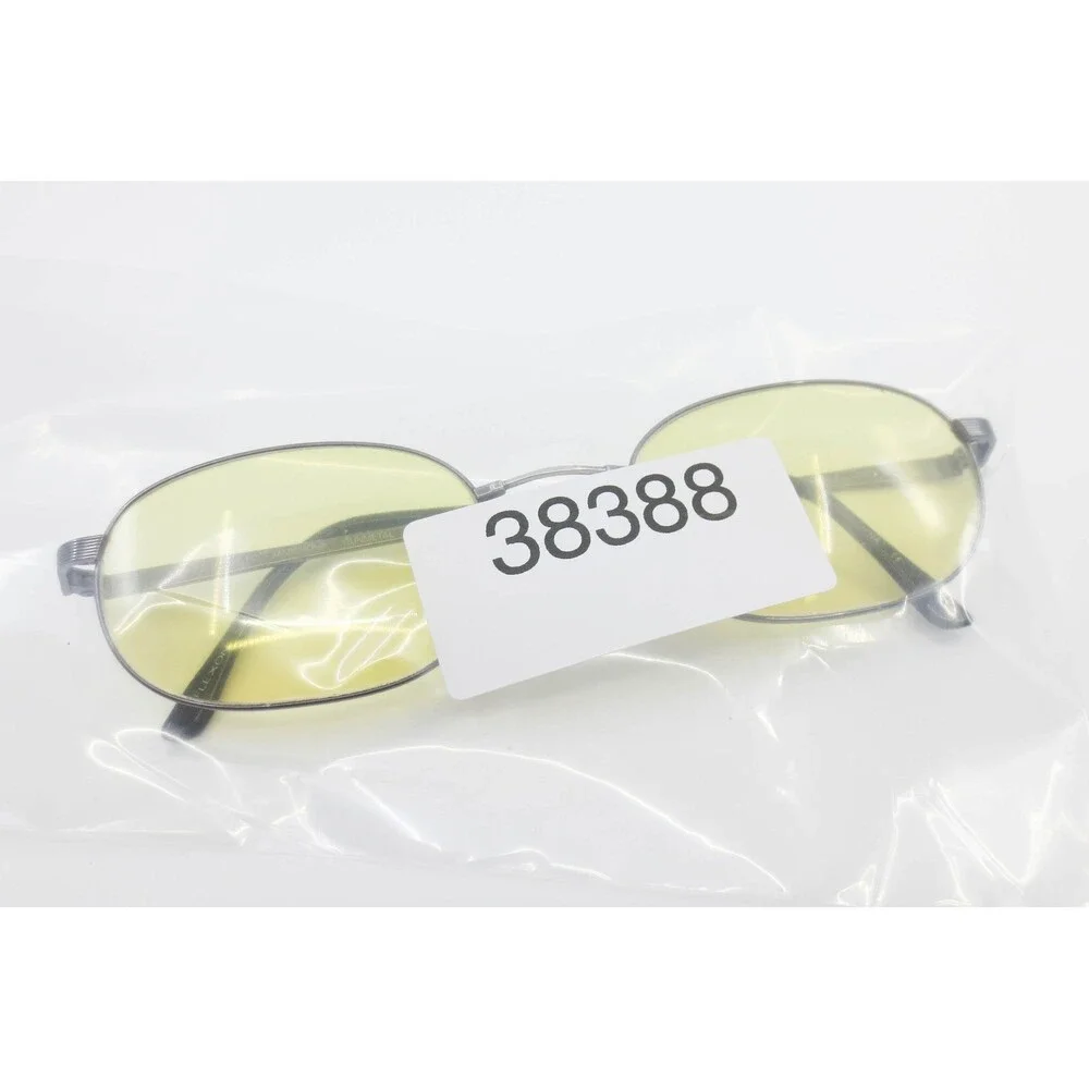 Marchon Autoflex 55 Eyeglasses Gunmetal Oval Metal Frames Flexon 53-20-140